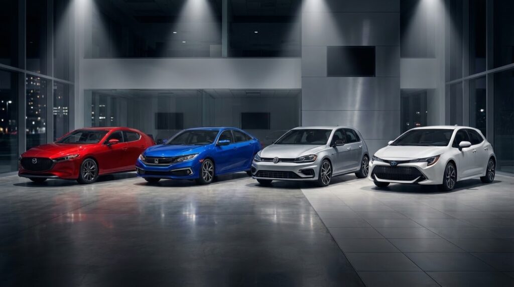 フィット・ノート・MAZDA2との燃費ガチ対決