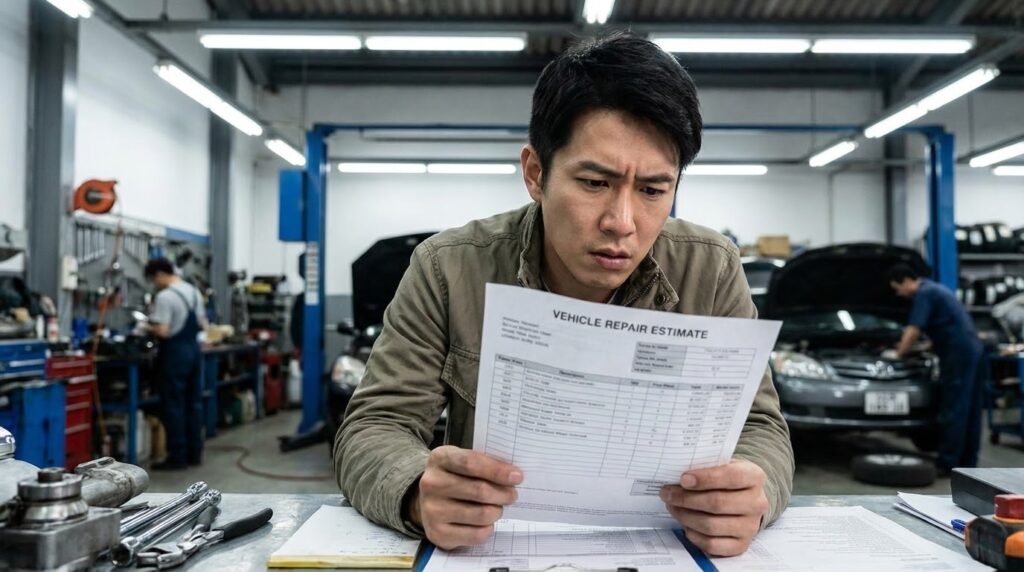 修理費用の目安と賢い節約術