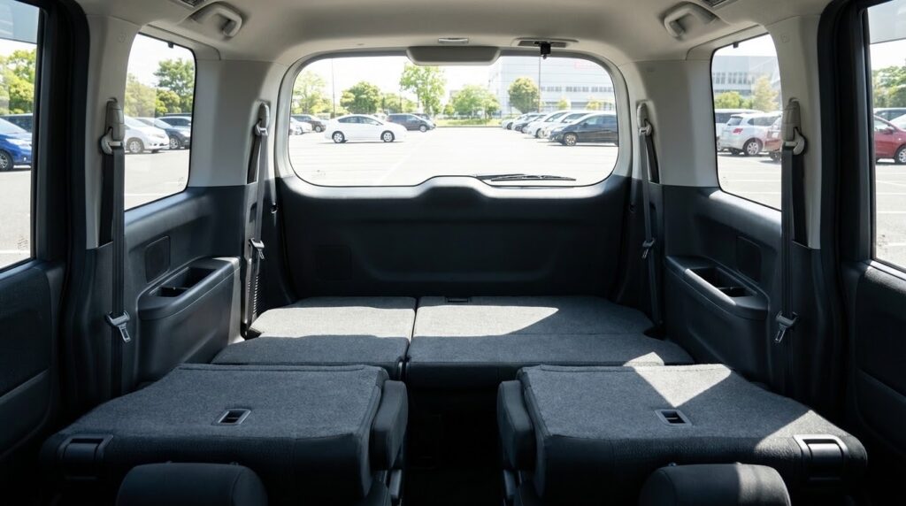 3列目「床下格納」が変える後方視界と安全性