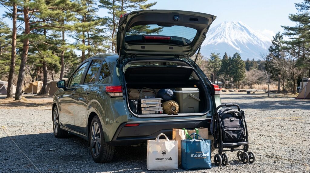 荷室の段差と乗車人数の最適バランス
