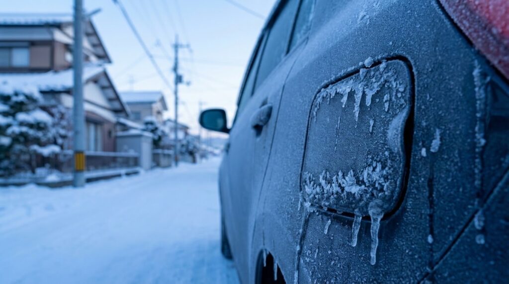 冬場の敵──凍結で蓋が動かないときの応急処置