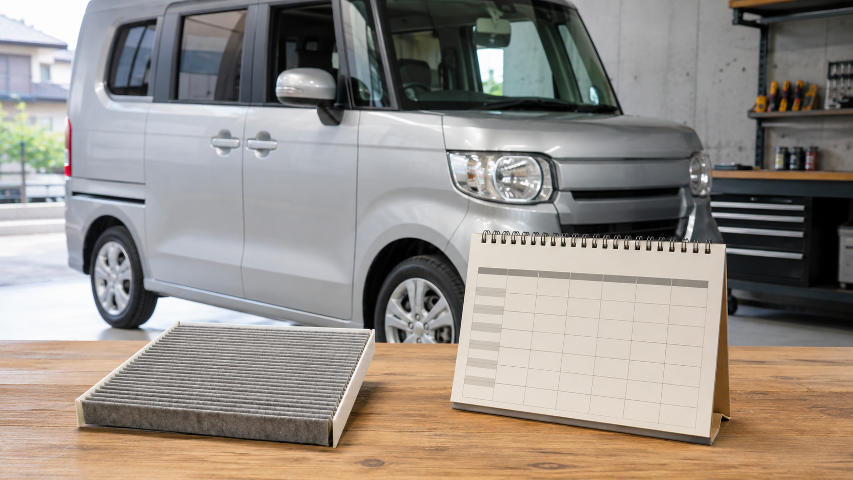 N-BOXのエアコンフィルター交換時期